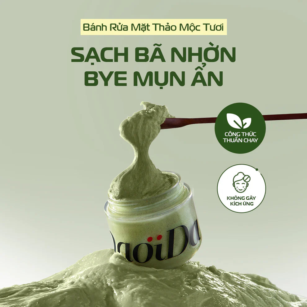 Limpiador facial de hierbas frescas