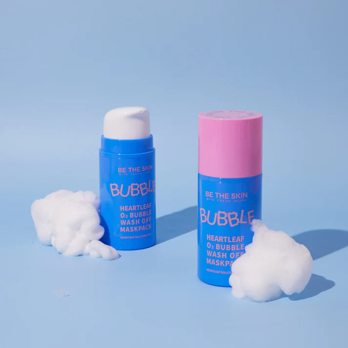 Mascarilla de espuma coreana para el cuidado de la piel