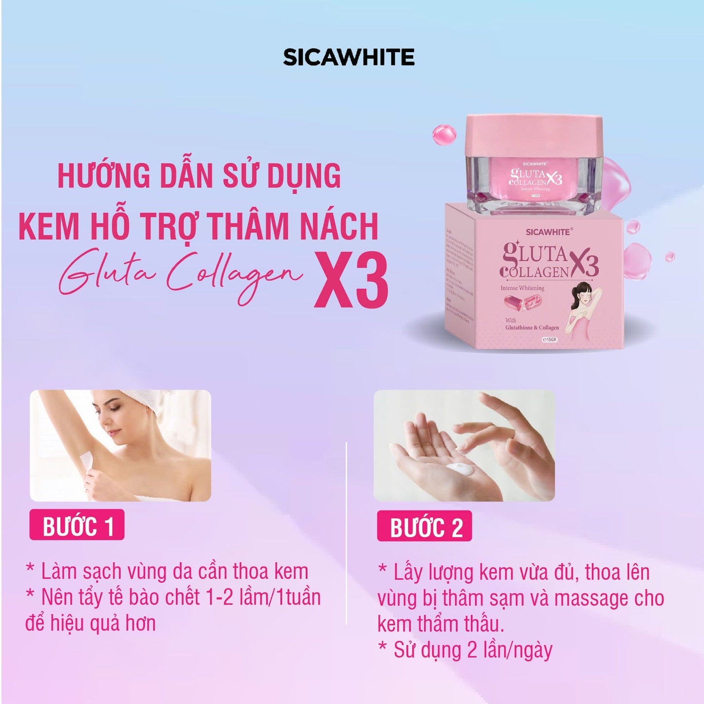 Kem Trị Thâm Nách - USA