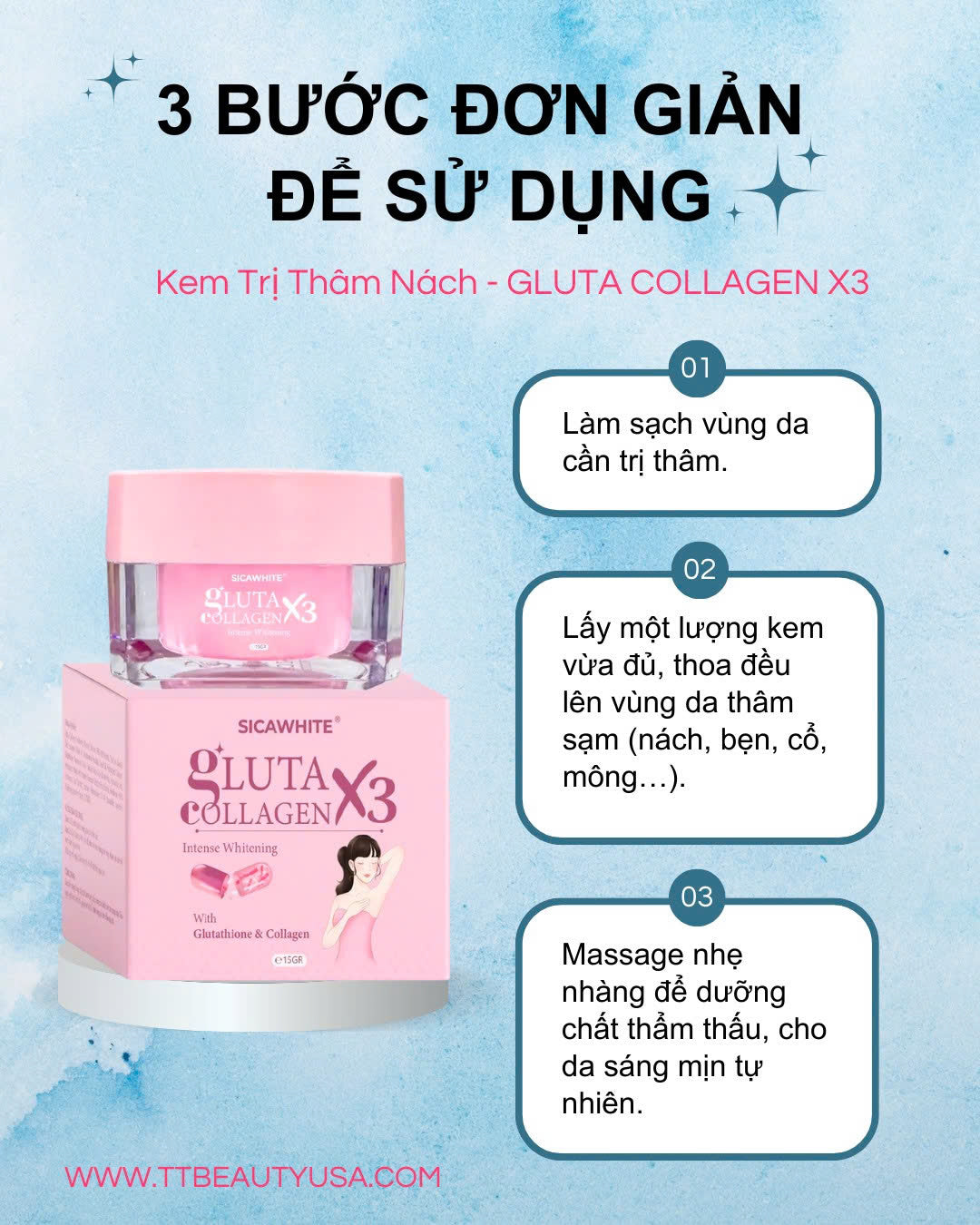 Kem Trị Thâm Nách - USA