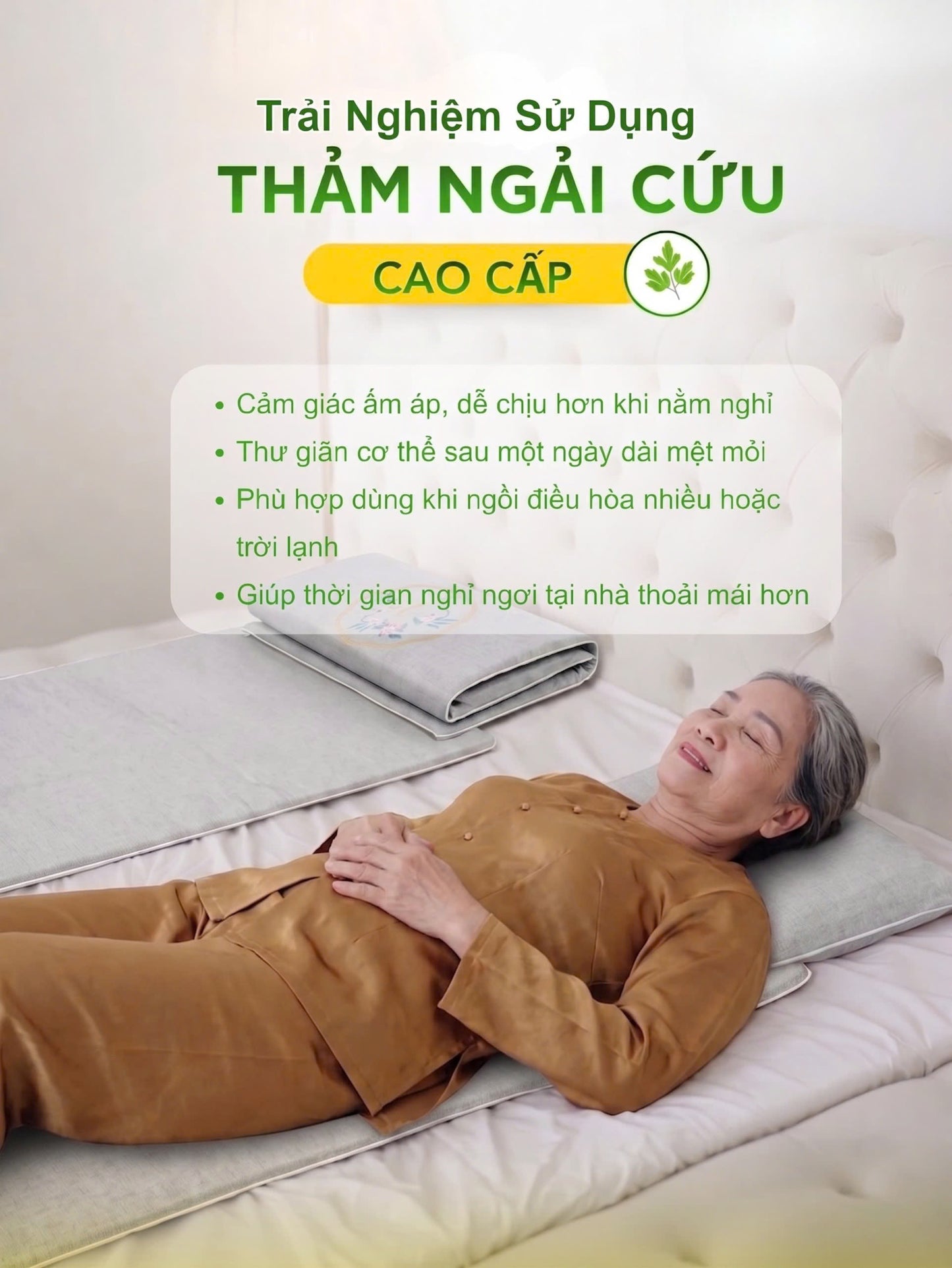 Thảm Ngải Cứu Massage Đông Y-USA